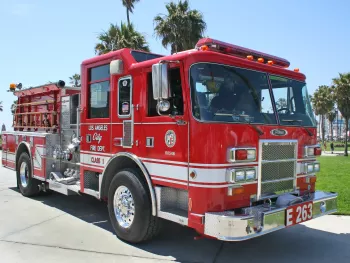 Los Angeles Fire Engine